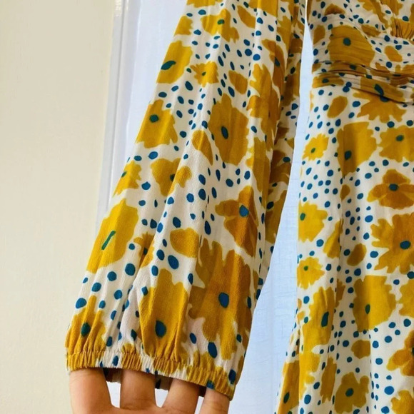 Anthropologie Vera Buttercup Mini Dress Size XS - Picture 8 of 16